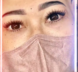 Hasil Eyelash Extension - Wispy Lash