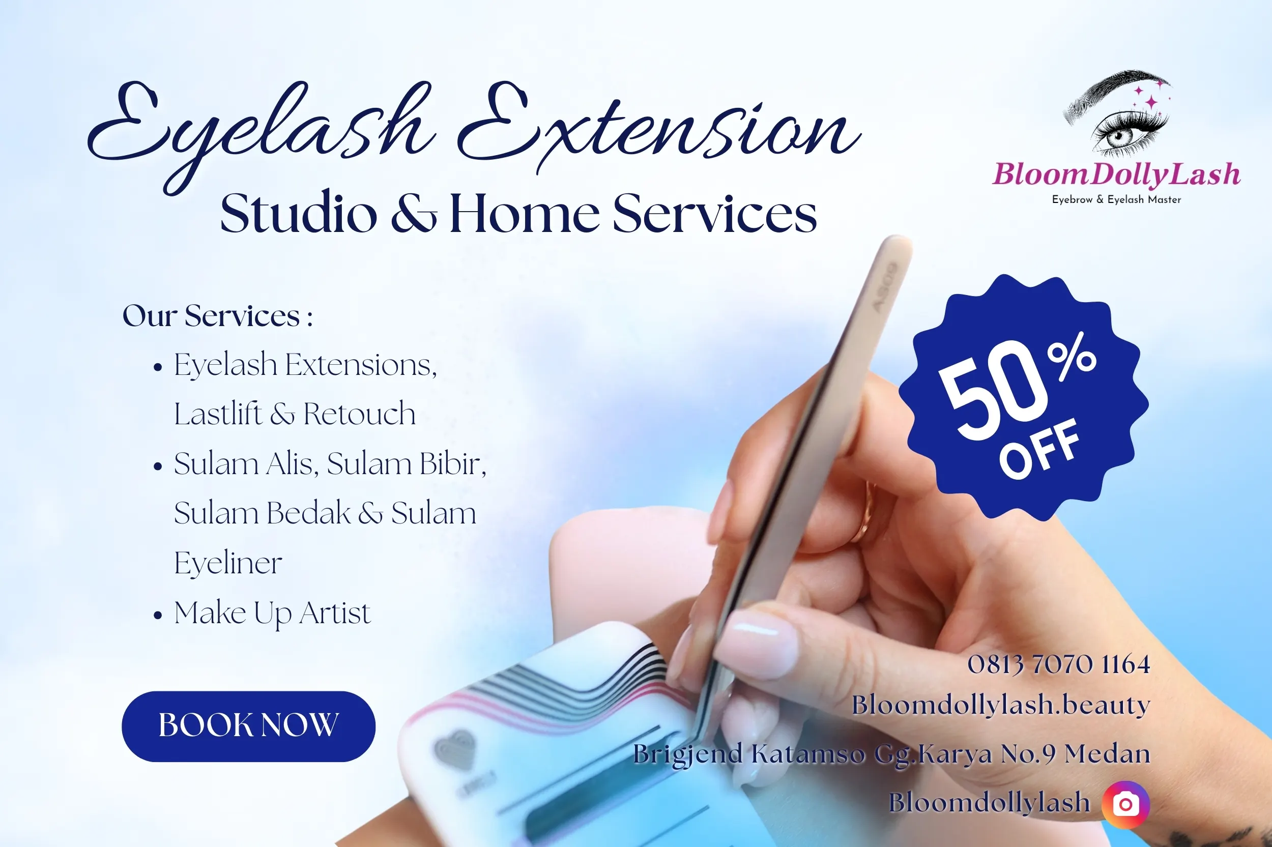 Eyelash Extension Medan by Bloomdollylash