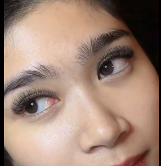 Hasil Eyelash Extension - Russian Volume