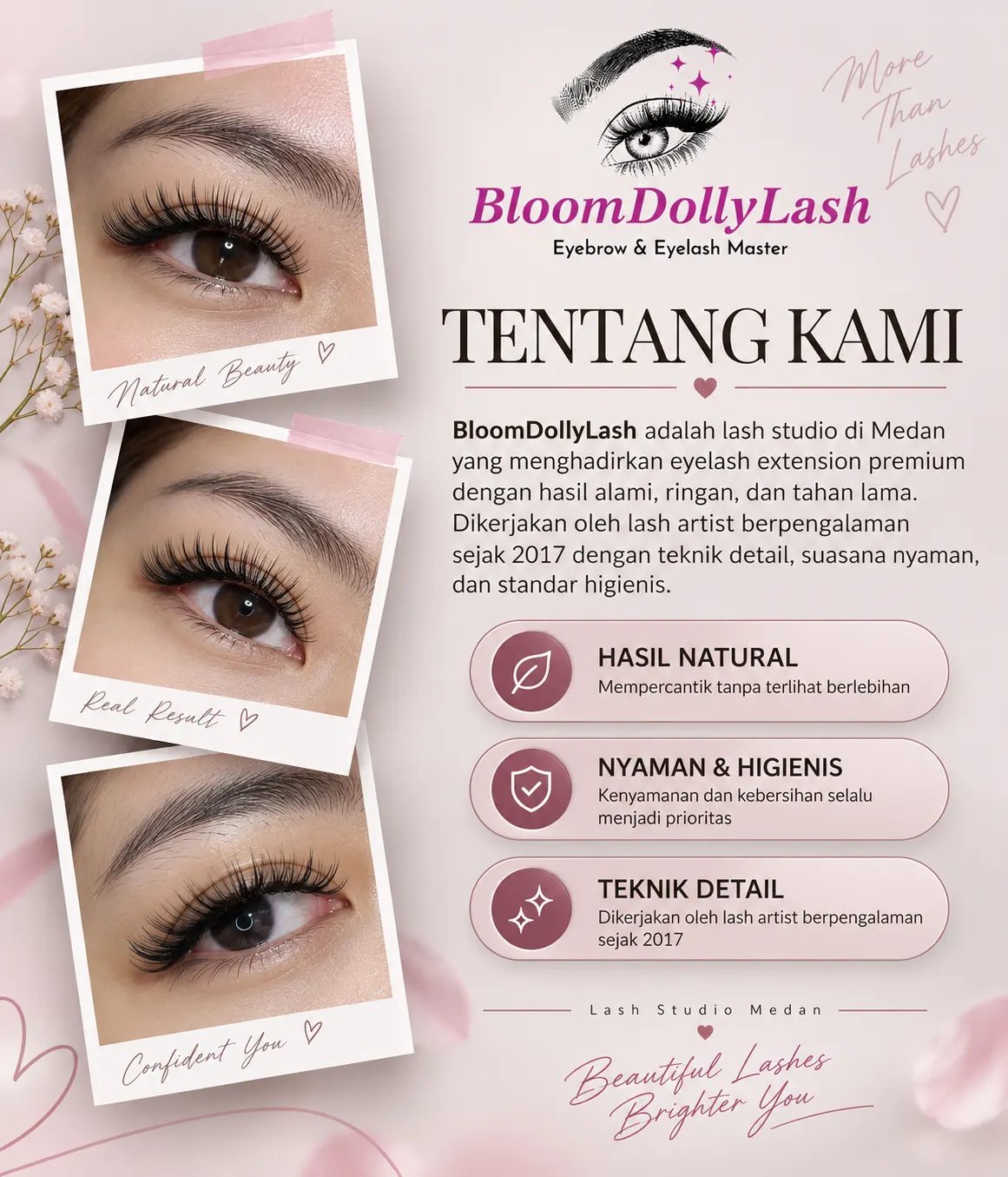 Bloomdolly Lash Studio Medan - Eyelash Extension Profesional